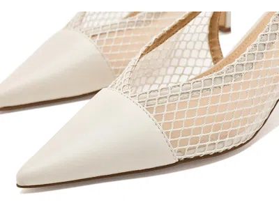 Marc Fisher Ltd Gipsi Pointed Toe Slingback Pump In White