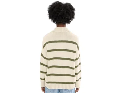 Faherty Sunwashed Cotton Polo Sweater In Neutral