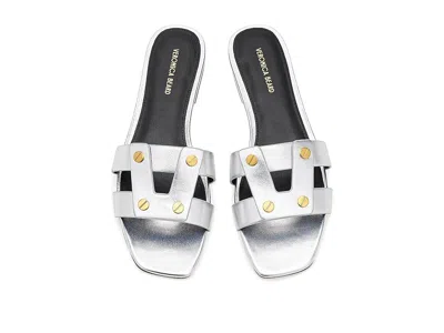 Veronica Beard Via Slide In Silver