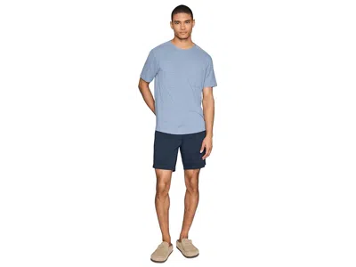 Ag Oliver Relaxed Drawstring Shorts In Blue
