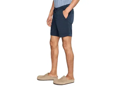 Ag Oliver Relaxed Drawstring Shorts In Blue