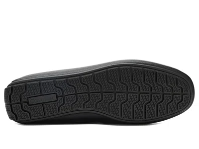 Calvin Klein Felty Moc Toe Driving Loafer In Black