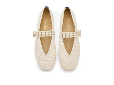 Rothys Women's The Max Buckle Boucle Mary Jane Flats In Multi