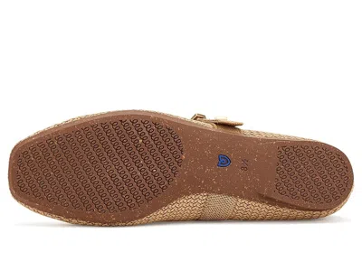 Rothys Women's Max Buckle Knit Mesh Mary Jane Flats In Nude