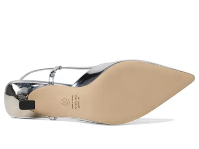 Stuart Weitzman Vinnie Metallic Kitten Slingback Pumps In Multi