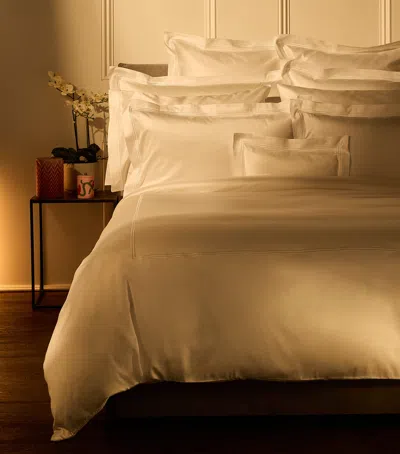 Peter Reed Pendle  Fitted Sheet In White