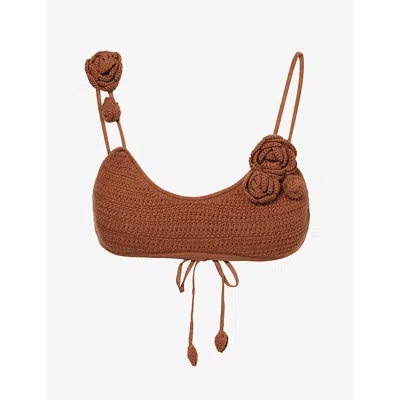 Devon Windsor Adrienne Top In Brown