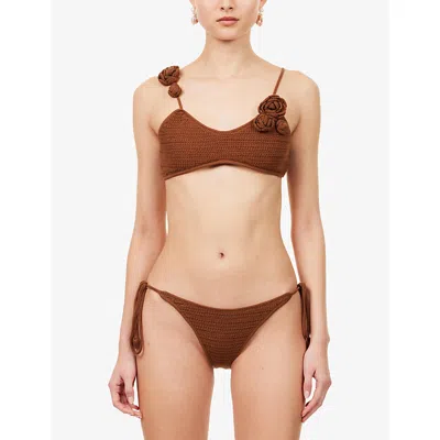 Devon Windsor Adrienne Top In Brown