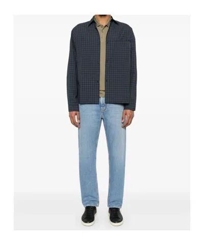 Jacob Cohen Belt Loop Jeans In Blue