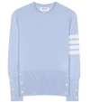 Thom Browne Blue Classic Crewneck Short Pullover