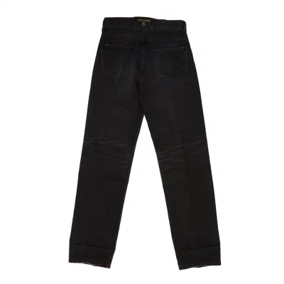 Celine Multi-pocket Jeans In Black