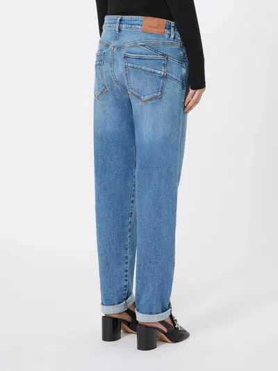 Sportmax Belt Loop Jeans In Blue
