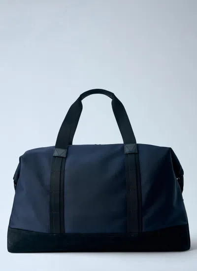 Moncler Tech Duffle Weekend Bag In Blue