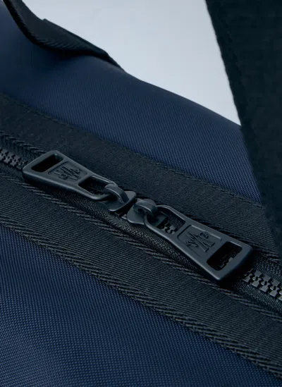 Moncler Tech Duffle Weekend Bag In Blue