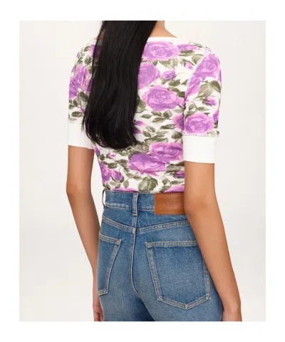 Chloé Short-sleeved Top In Multi