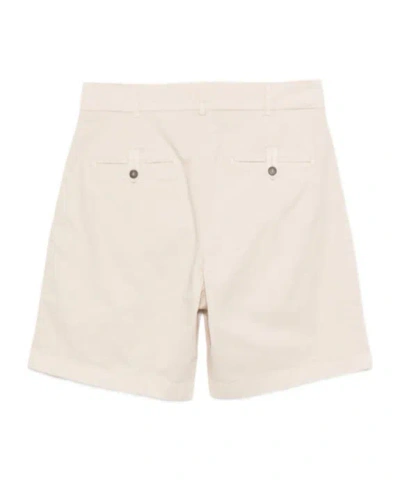 Eleventy Buttoned Bermuda Shorts In Neutral