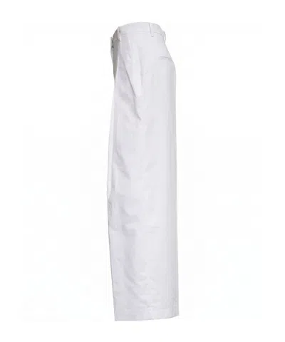 N°21 N21 Pleated Pants In White