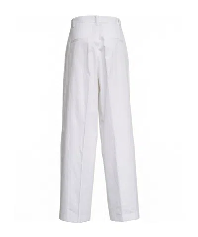 N°21 N21 Pleated Pants In White