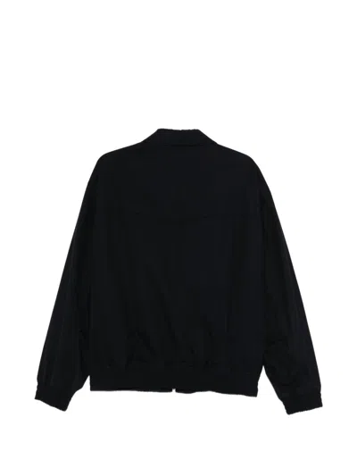 Comme Des Garçons Long-sleeved Casual Jacket In Black