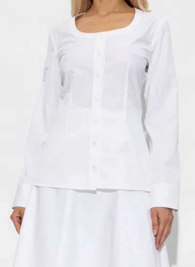 Jacquemus Buttoned Blouse In White