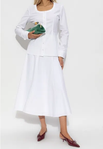 Jacquemus Buttoned Blouse In White