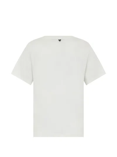 Weekend Max Mara Graphic T-shirt In White