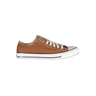 Converse Brown Polyester Low Top Sneakers In Brown