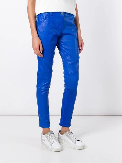 Shop Iro 'tina' Trousers - Blue