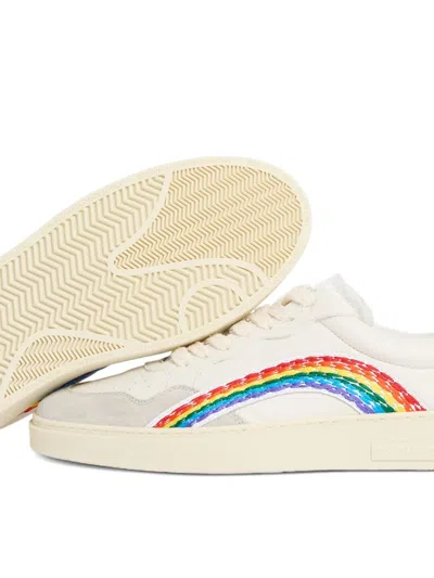 Dsquared2 Rainbow Rider Sneakers In Multi