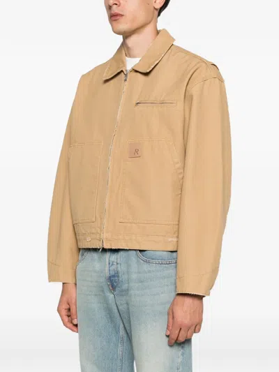 Represent Patch-pocket Jacket In Brown