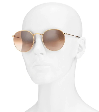 Shop Ray Ban Rb3447 Round Sunglasses