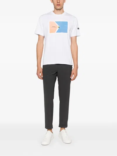 P.m.d.s Point Graphic T-shirt In White