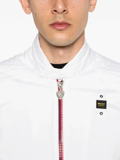 Blauer Thayer Zip Jacket In White