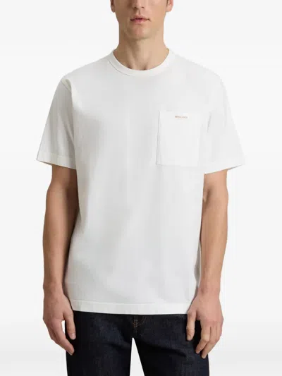 Woolrich Patch-pocket T-shirt In White