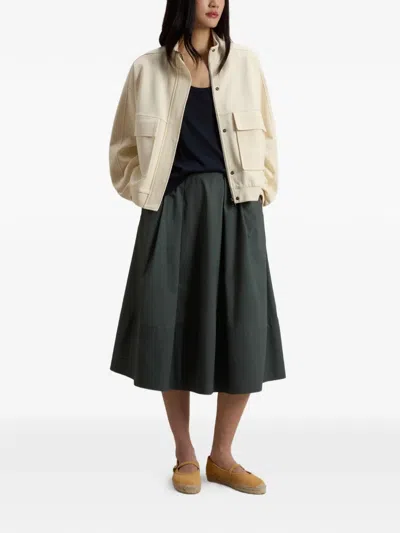 Woolrich Flap-pocket Jacket In Neutral