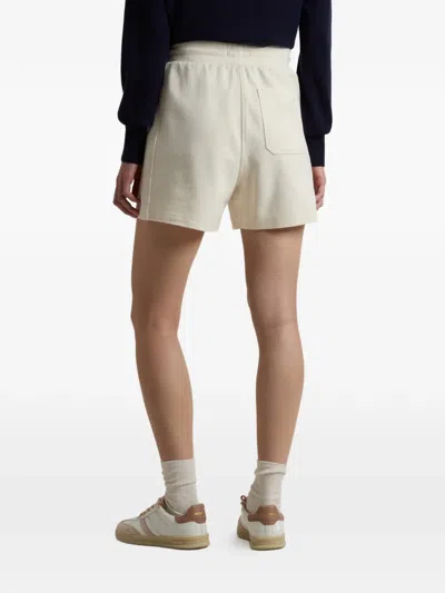Woolrich Interlock Drawstring-elasticated Shorts In Neutral