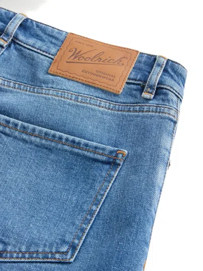 Woolrich 5 Pockets Regular Jeans In Blue