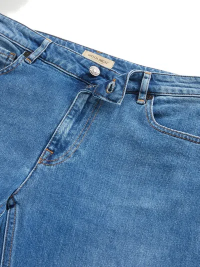 Woolrich 5 Pockets Regular Jeans In Blue