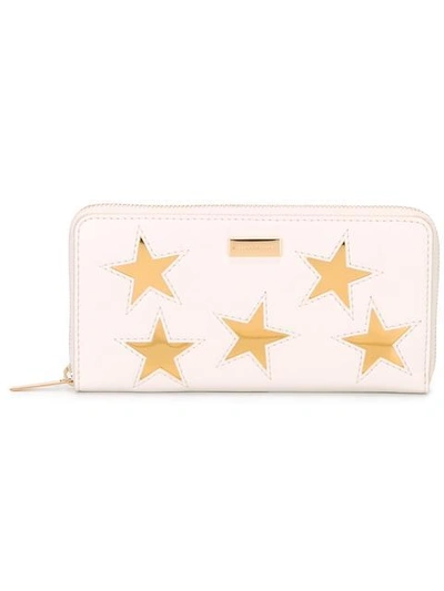 Stella Mccartney Stars Continental Wallet - White