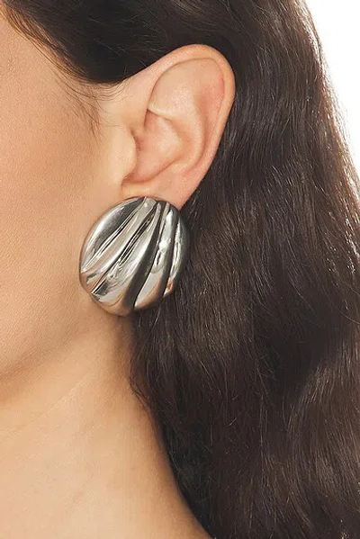 Chloé Stud Earrings In White