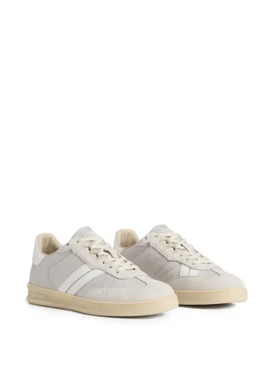 Woolrich Doubleu Suede-details Sneakers In Multi