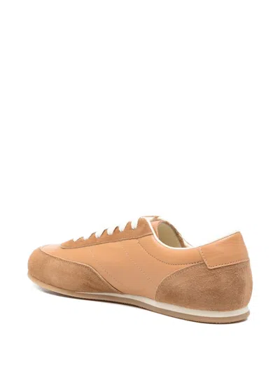 Common Projects Suede Panel Sneakers In Neutral