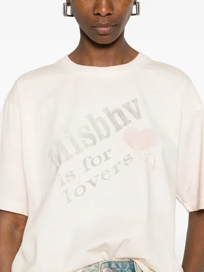 Misbhv Printed T-shirt In Neutral