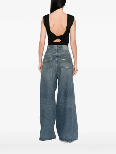 Ganni Backless Bodysuit In Black