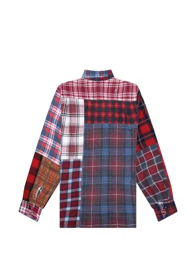 Needles Patchwork Shirt In Multi