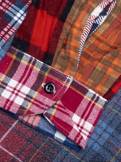 Needles Patchwork Shirt In Multi