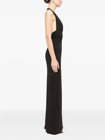 Nissa Backless Maxi Dress In Multi