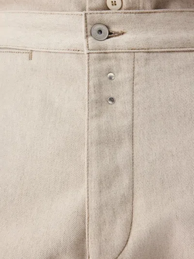 Jacquemus Belt Loop Jeans In Neutral