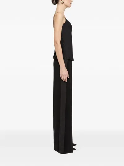 Nissa Tulle Insert Top In Black