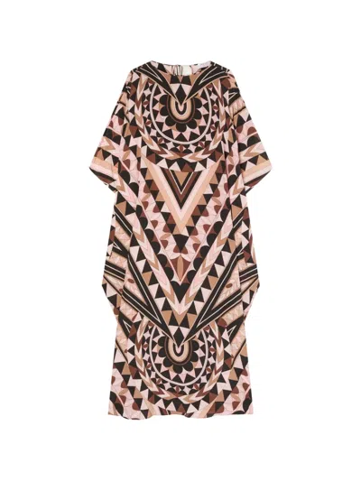 Pucci Manuba-print Caftan In Multi